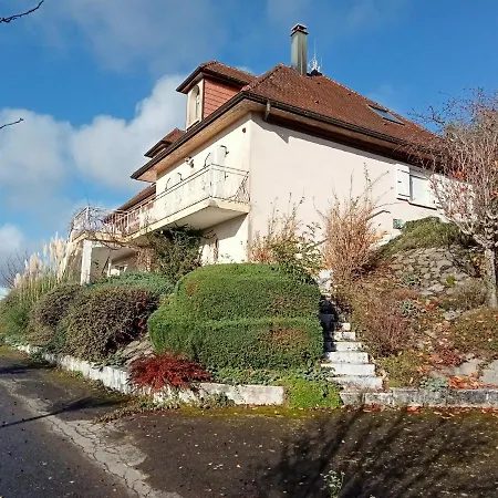 Vaste Villa En Position Dominante Superbe Vue Lacs Hautecour  Exterior foto